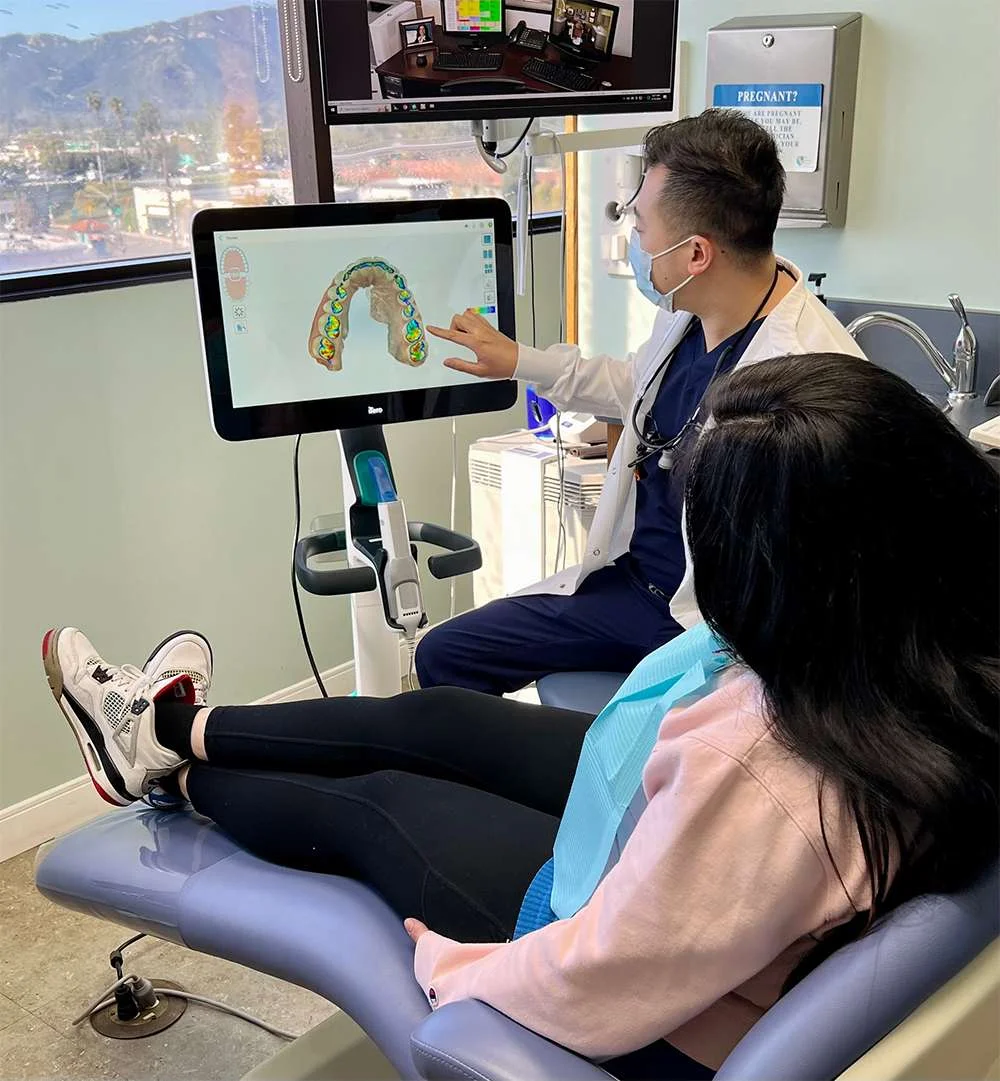 Modern treatment room at Glendale Dental Wellness